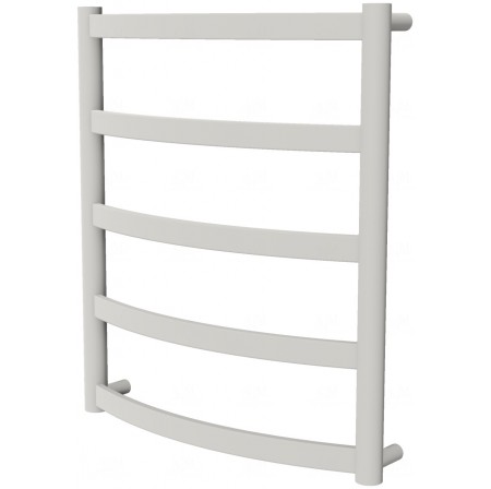 Біла рушникосушка Maxima 5 RAL9016 драбинка 550x482, white