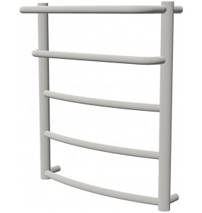 Біла сушарка для рушників Grosse 5 RAL9016 драбинка 550x482, white