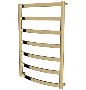 Золота рушникосушка Maxima 7 драбинка 750x532, gold