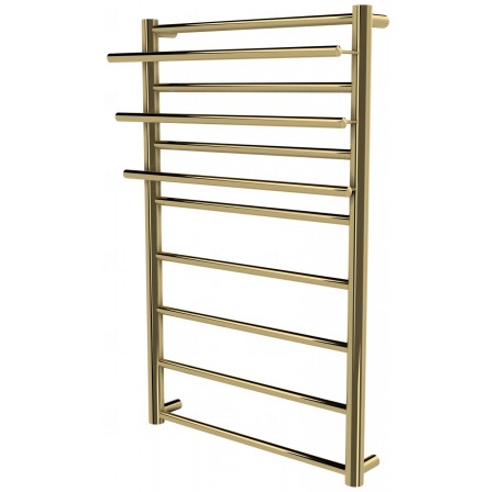 Сушка для рушників Elegant 8 золото драбинка 850x482, gold