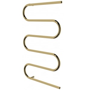 Рушникосушка Змійка 5 золото 945x550, gold