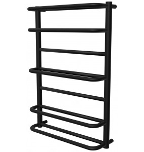 Рушникосушилка Comfort 7 чорна RAL9005 драбинка 750x532, black