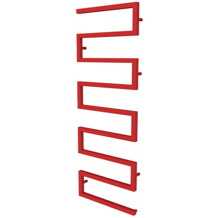 Рушникосушка Ultra 8 червона RAL3020 змійка 1430x500, red