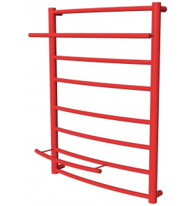 Рушникосушилка Safo 8 червона RAL3020 драбинка 700x532, red