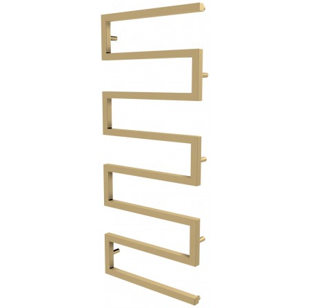 Золота сушка для рушників Ultra 7 змійка 1230x500, gold