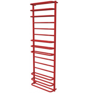 Червона сушарка для рушників Comfort 15 RAL3020 драбинка 1550x532, red