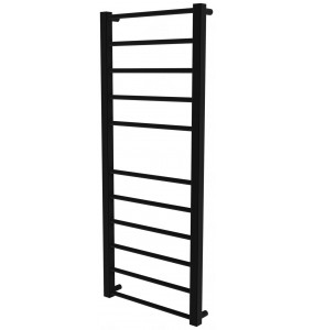 Рушникосушка Sonnet 11 чорна RAL9005 драбинка 1050x430, black