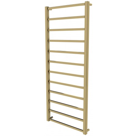 Рушникосушка Quatro 12 золото драбинка 1250x530, gold