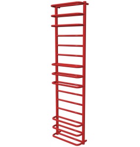 Сушарка для рушників Comfort 15 червона RAL3020 драбинка 1550x432, red