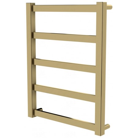 Золота рушникосушка Extra 5 драбинка 550x430, gold