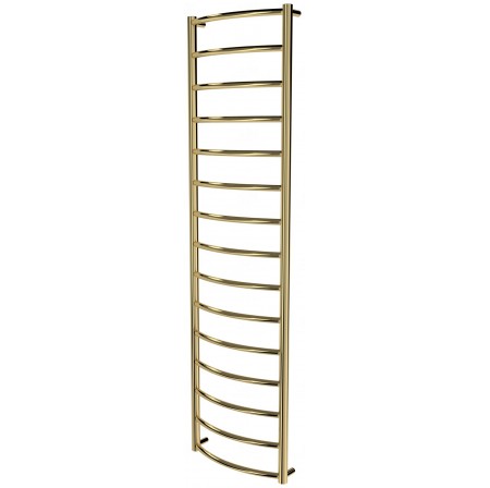 Золота рушникосушка Classic 15 драбинка 1550x432, gold