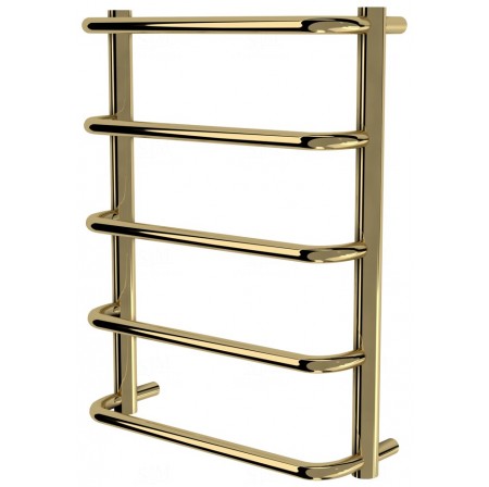 Золота рушникосушка Modern 5 драбинка 550x432, gold