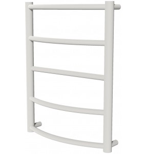 Біла рушникосушка Classic 5 RAL9016 драбинка 550x432, white