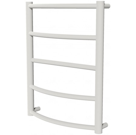 Біла рушникосушка Classic 5 RAL9016 драбинка 550x432, white