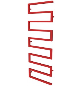 Червона рушникосушка Ultra 9 RAL3020 змійка 1530x550, red