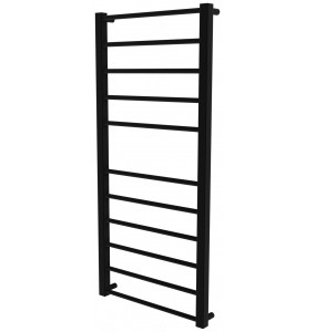 Рушникосушка Sonnet 11 чорна RAL9005 драбинка 1050x480, black