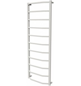Біла рушникосушилка Luxe 11 RAL9016 драбинка 1150x432, white