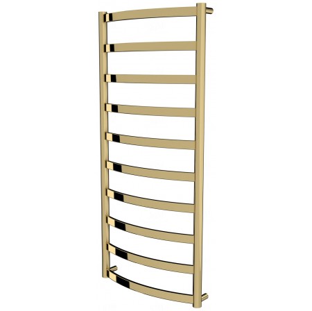 Сушарка для рушників Maxima 10 золото драбинка 1050x482, gold