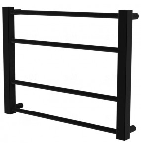 Сушарка для рушників Sonnet 4 чорна RAL9005 драбинка 400x530, black