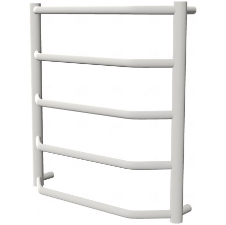 Біла сушка для рушників Standart 5 RAL9016 драбинка 550x532, white
