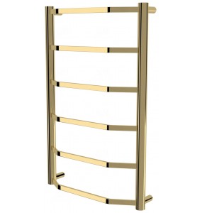 Золота сушарка для рушників Luxe 6 драбинка 650x432, gold