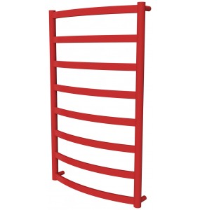 Червона рушникосушка Maxima 8 RAL3020 драбинка 850x532, red