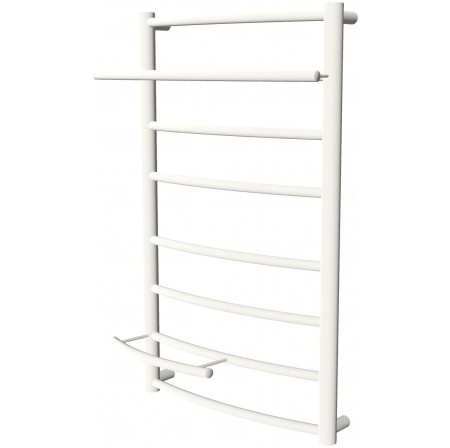 Біла рушникосушка Safo 8 RAL9016 драбинка 700x432, white