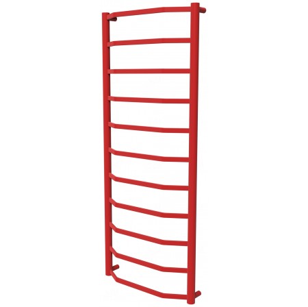 Рушникосушка Luxe 11 червона RAL3020 драбинка 1150x482, red
