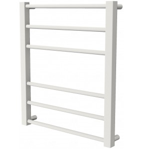 Біла рушникосушка Sonnet 6 RAL9016 драбинка 550x480, white