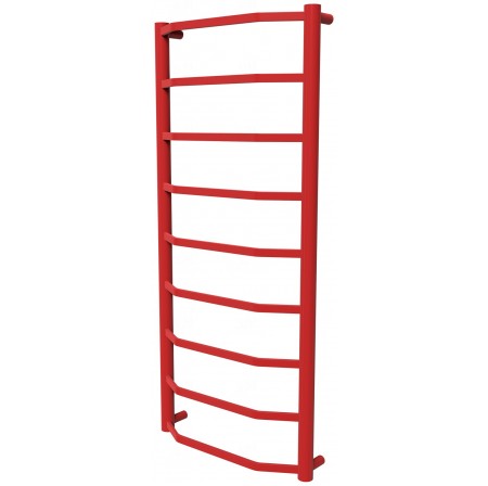 Сушарка для рушників Luxe 9 червона RAL3020 драбинка 950x432, red