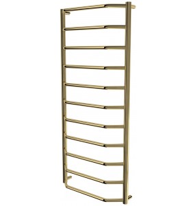 Золота рушникосушка Standart 11 драбинка 1150x532, gold