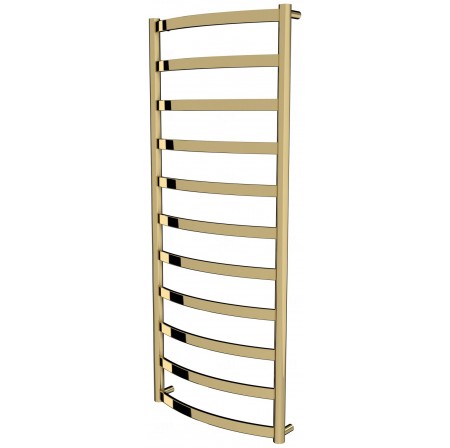 Золота рушникосушка Maxima 11 драбинка 1150x482, gold
