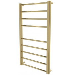 Рушникосушка Sonnet 9 золото драбинка 850x480, gold