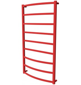 Рушникосушка Elite 9 червона RAL3020 драбинка 950x532, red