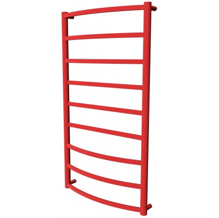 Рушникосушка Elite 9 червона RAL3020 драбинка 950x532, red