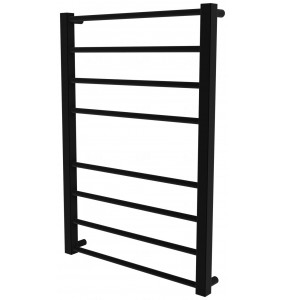 Рушникосушка Sonnet 8 чорна RAL9005 драбинка 750x530, black