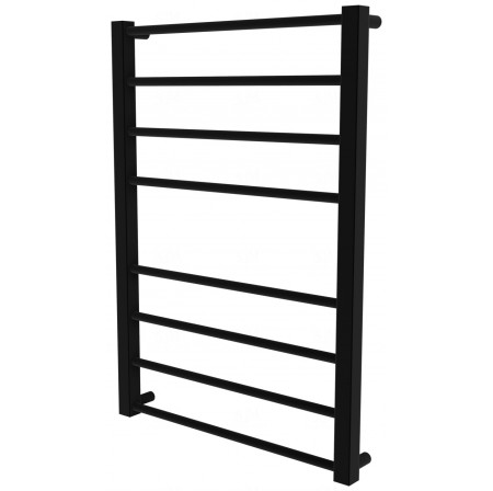 Рушникосушка Sonnet 8 чорна RAL9005 драбинка 750x530, black