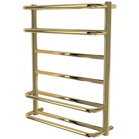 Золота рушникосушка Comfort 6 драбинка 650x532, gold