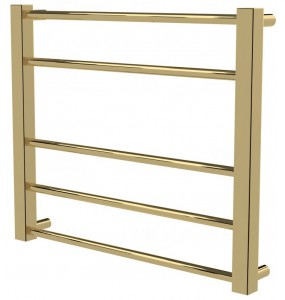 Рушникосушка Sonnet 5 золото драбинка 450x530, gold