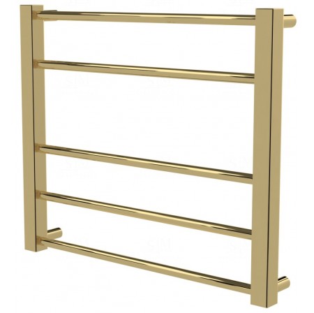 Рушникосушка Sonnet 5 золото драбинка 450x530, gold