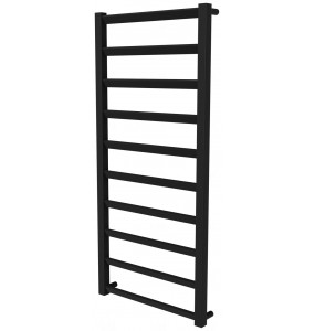 Рушникосушилка Slide 10 чорна RAL9005 драбинка 1050x480, black