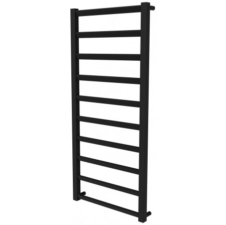 Рушникосушилка Slide 10 чорна RAL9005 драбинка 1050x480, black