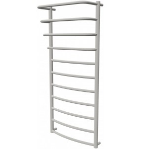 Біла рушникосушка Grosse 11 RAL9016 драбинка 1150x532, white