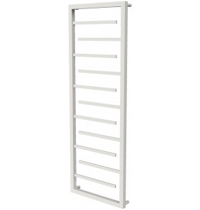 Біла рушникосушка Prestige 11 RAL9016 драбинка 1250x480, white