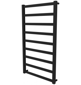 Рушникосушка Extra 9 чорна RAL9005 драбинка 950x530, black