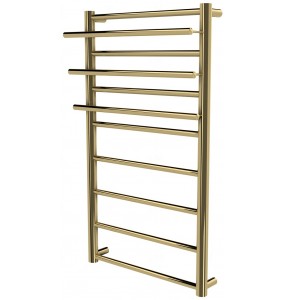 Рушникосушка Elegant 8 золото драбинка 850x432, gold