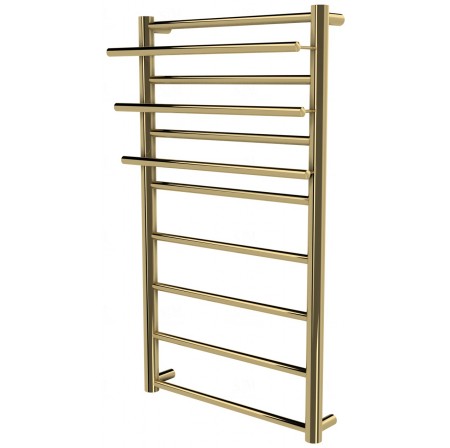Рушникосушка Elegant 8 золото драбинка 850x432, gold