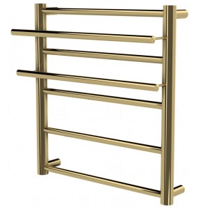 Золота рушникосушка Elegant 5 драбинка 550x432, gold