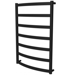 Рушникосушка Maxima 7 чорна RAL9005 драбинка 750x532, black
