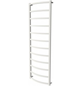 Рушникосушка Elite 12 біла RAL9016 драбинка 1250x432, white